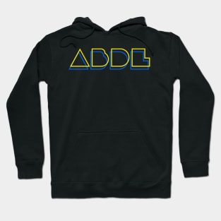 ABDL - Retro yellow blue Hoodie